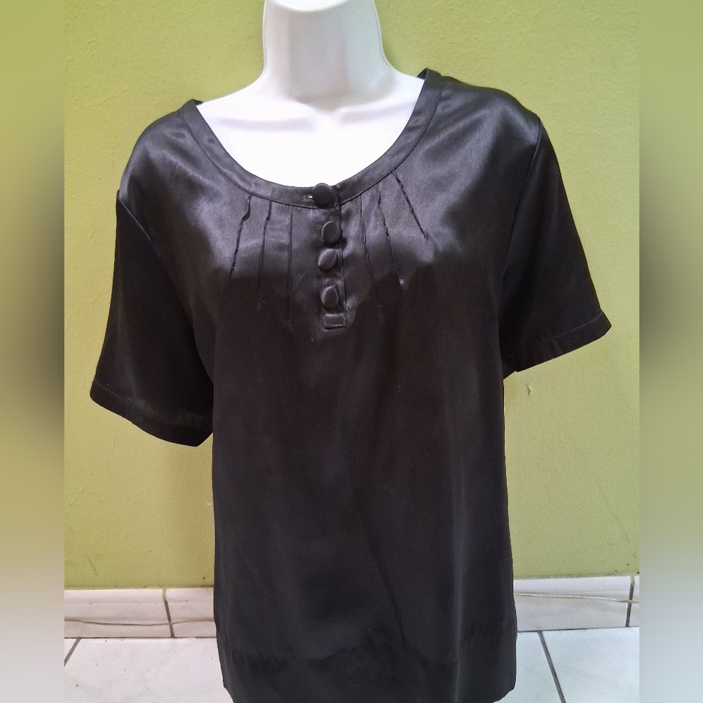 Elegant Black Women's Top